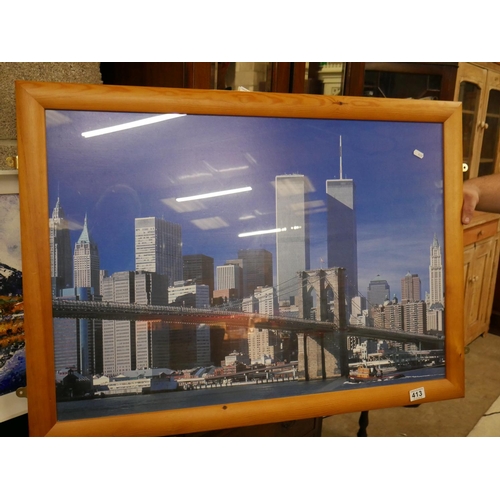 413 - NEW YORK PRINT