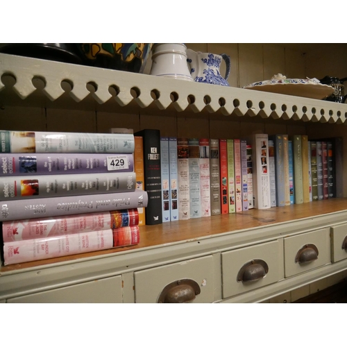 429 - BOOKS IN DRESSER