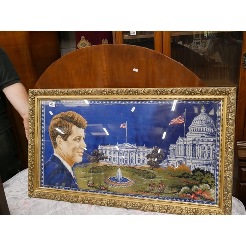 438 - JFK TAPESTRY