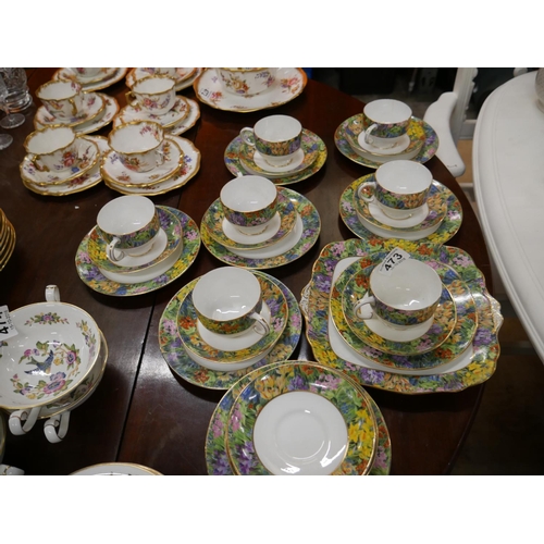 473 - PARAGON 21 PIECE TEA SET