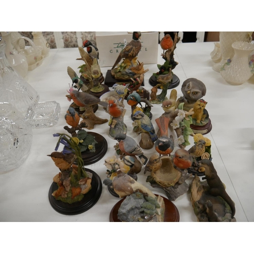 479 - LOT OF BIRD ORNAMENTS