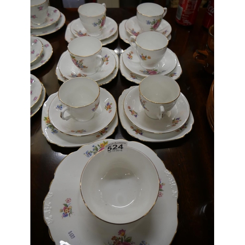 524 - 20 PIECE TEA SET