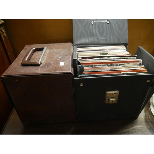 560 - 2 BOXES OF SINGLES RECORDS