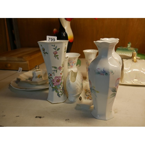 799 - AYNSLEY VASES