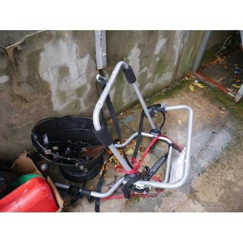 95 - BICYCLE CARRIER PLUS BUCKET & CONTENTS