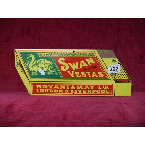 202 - SWAN MATCHBOX SIGN