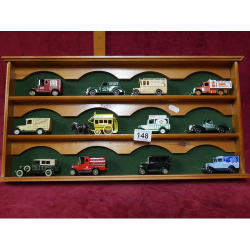 148 - DISPLAY OF MODEL VANS