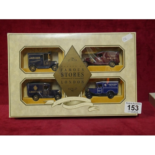 153 - BOX OF MODEL VANS