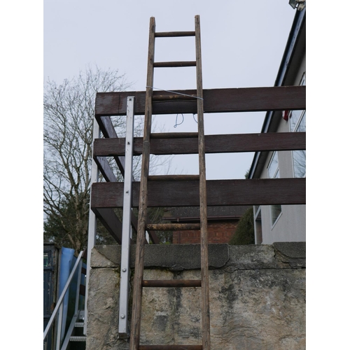 104 - WOODEN LADDER