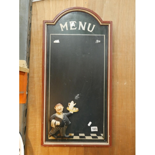 169 - MENU BOARD