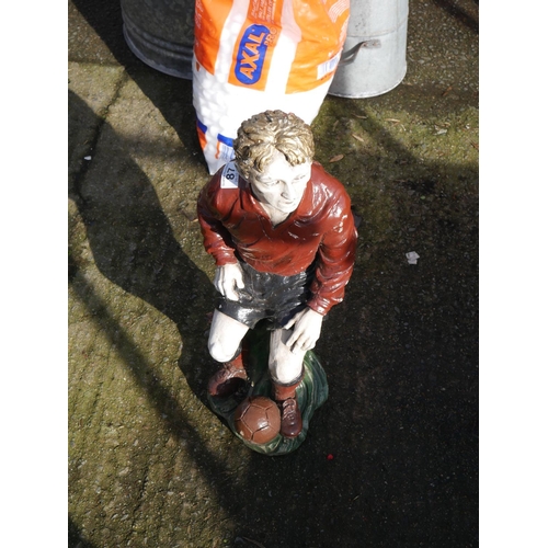 87 - CONCRETE FOOTBALLER