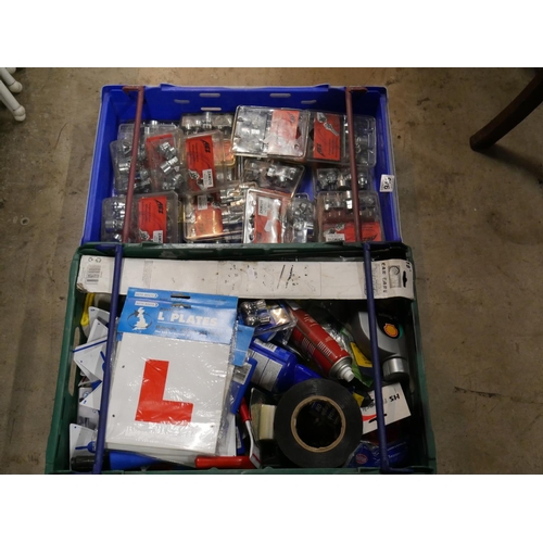 949 - 2 CRATES & CONTENTS