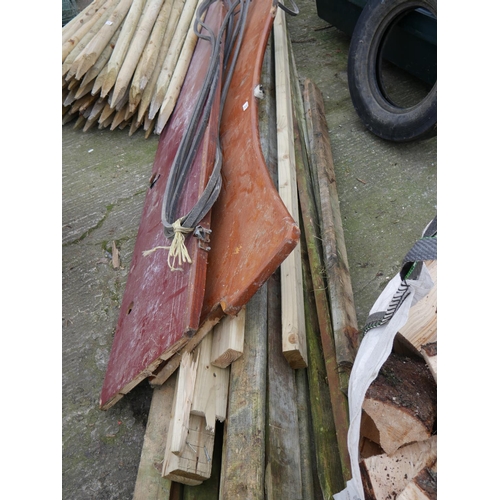 23 - JOB LOT OF TIMBER