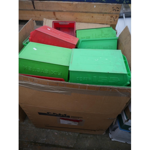 5 - BOX OF STORAGE BOXES