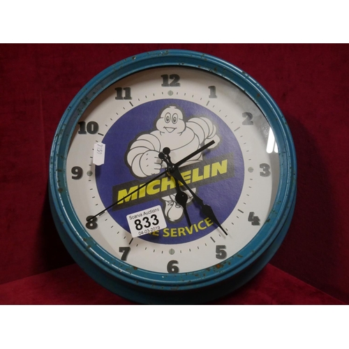 833 - MICHELIN CLOCK