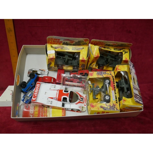 840 - BOX OF MODEL CARS