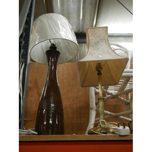 851 - 2 TABLE LAMPS