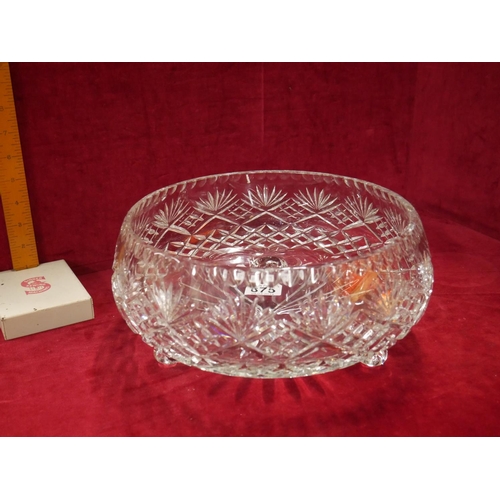 875 - CRYSTAL BOWL