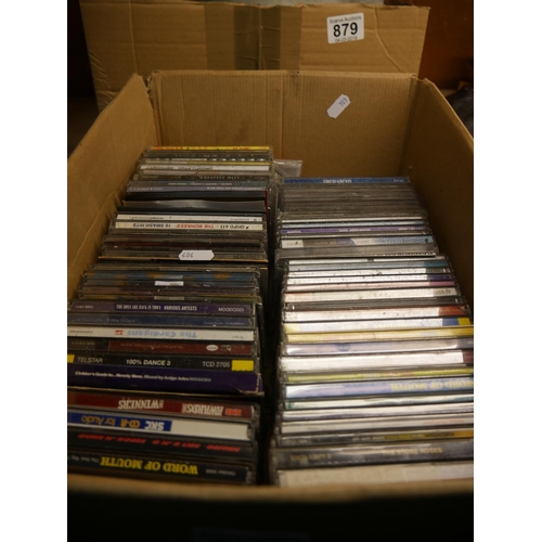 878 - BOX OF CDS