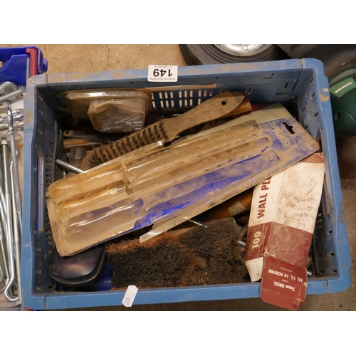 149 - BOX OF TOOLS