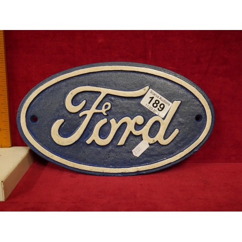 189 - FORD SIGN