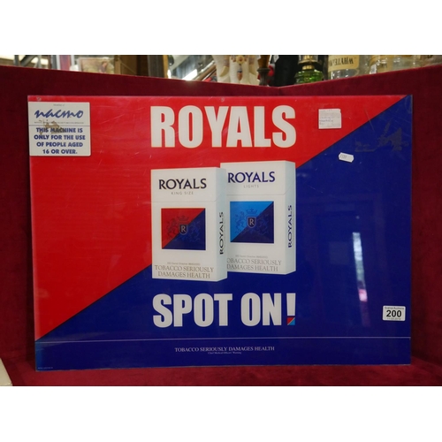 200 - ROYALS SIGN