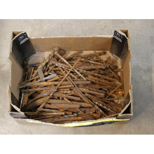 212 - BOX OF DRILL BITS