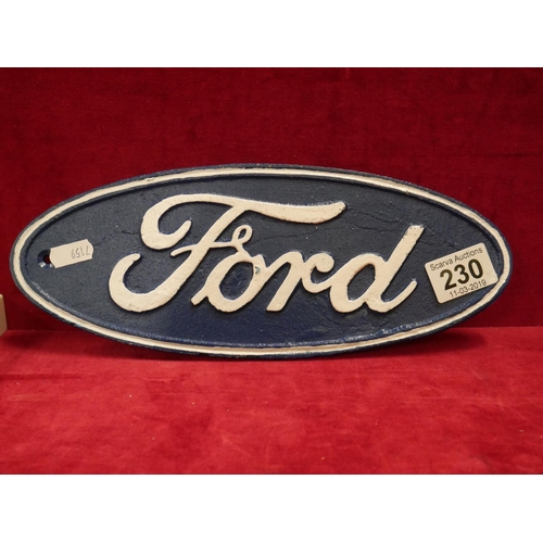 230 - FORD SIGN