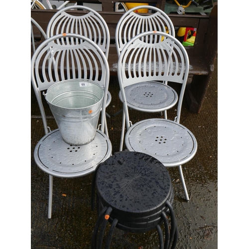 69 - GARDEN CHAIRS ETC