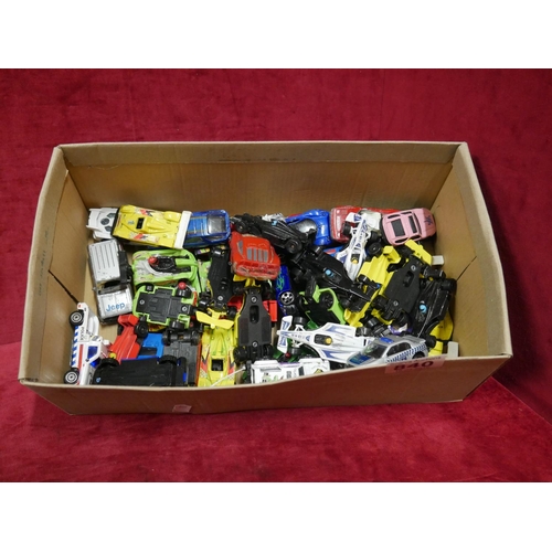 840 - BOX OF MODEL CARS