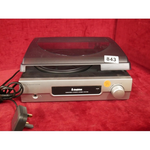 843 - RECORD PLAYER