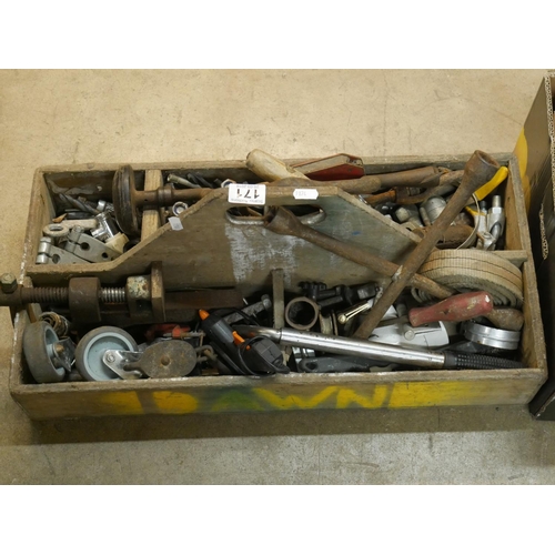 171 - BOX OF TOOLS