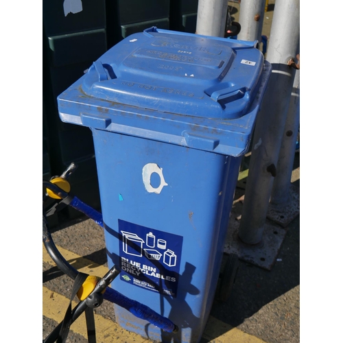 42 - BLUE WHEELIE BIN