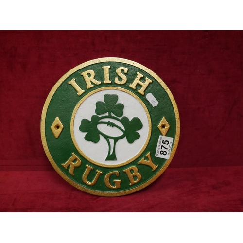 875 - IRISH RUGBY SIGN