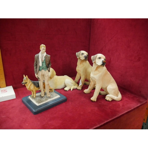 969 - DOG FIGURINES