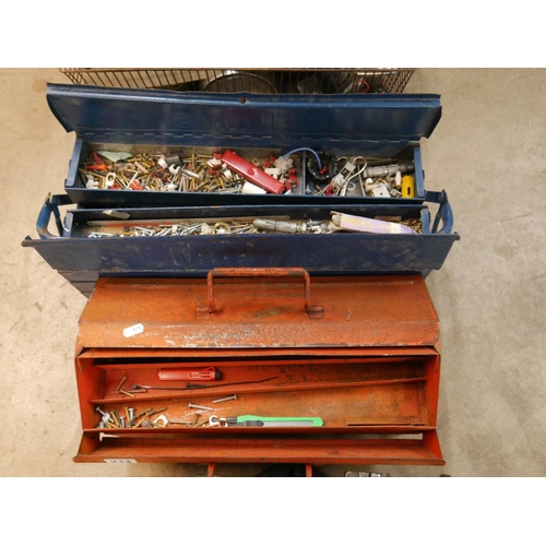 214 - 2 TOOL BOXES & CONTENTS