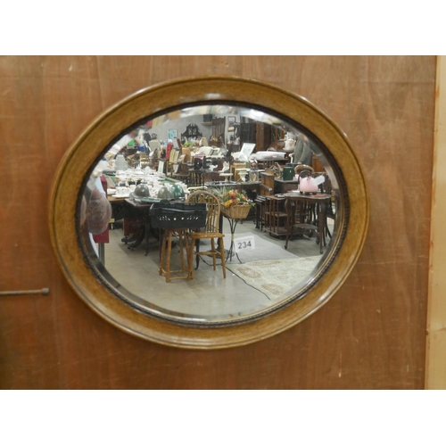 234 - GILT FRAMED MIRROR