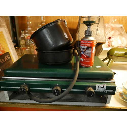 163 - GAS STOVE ETC