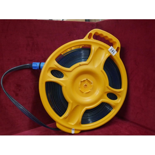 181 - GARDEN HOSE & REEL