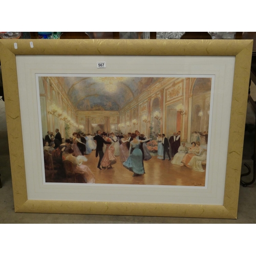 567 - FRAMED PRINT