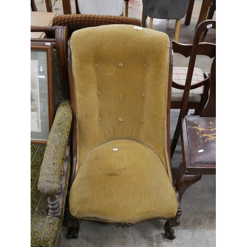 607 - CAB LEGGED OPEN CHAIR