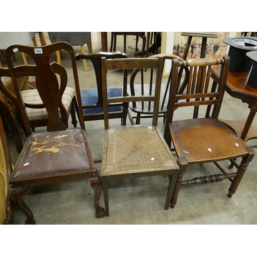 608 - 3 CHAIRS