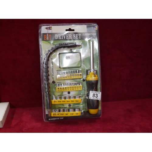 83 - SCREWDRIVER SET