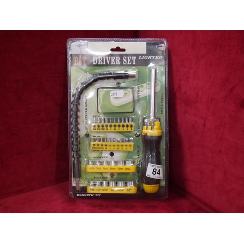 84 - SCREWDRIVER SET