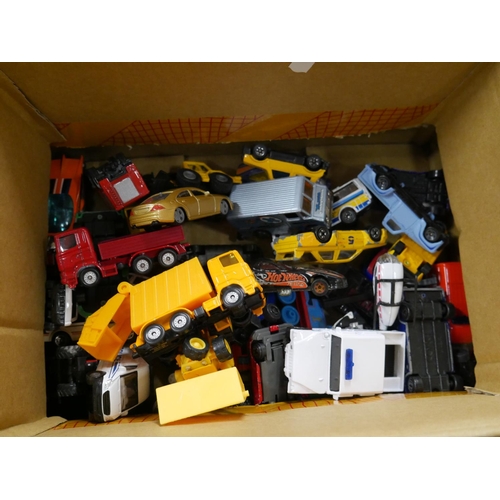 97 - BOX OF MODEL CARS