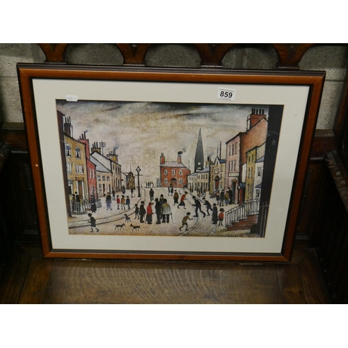 859 - LOWRY PRINT