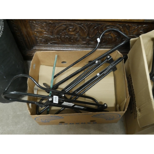 860 - 3 NEW SADDLE RACKS