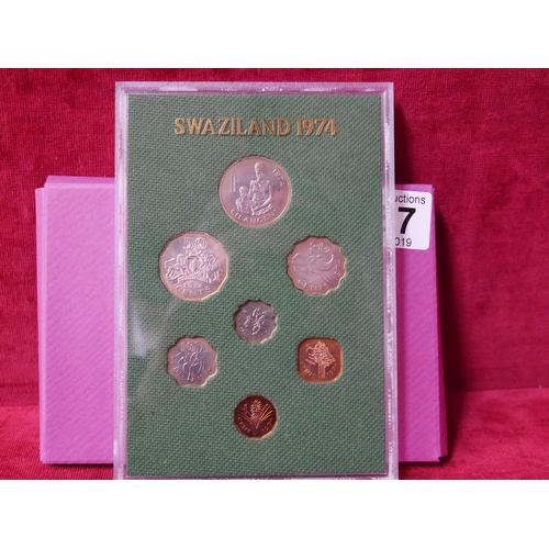 287 - SWAZILAND COIN SET