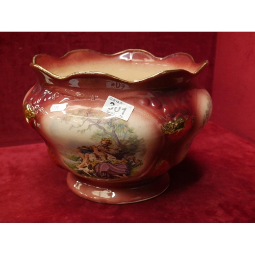 301 - STAFFORDSHIRE VASE