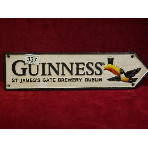 337 - GUINNESS SIGN